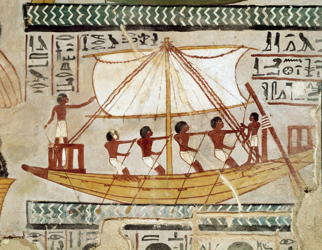 Égypte Ancienne La Navigation Musée Mer Marine